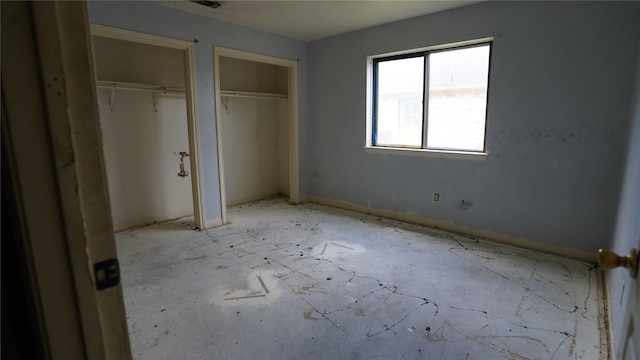 6303 Greenway Forest Ln, Houston, TX 77088 - unfurnished bedroom with two closets