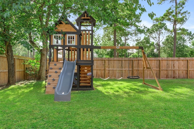 902 Mulberry Ridge Way, Houston, TX 77062 - view of play area with a fenced backyard