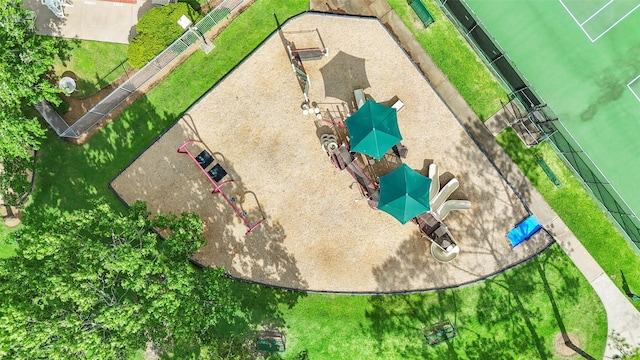 902 Mulberry Ridge Way, Houston, TX 77062 - bird's eye view