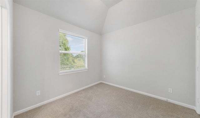 2016 Windsor Meadow Trce, Houston, TX 77051 - spare room with light colored carpet and vaulted ceiling