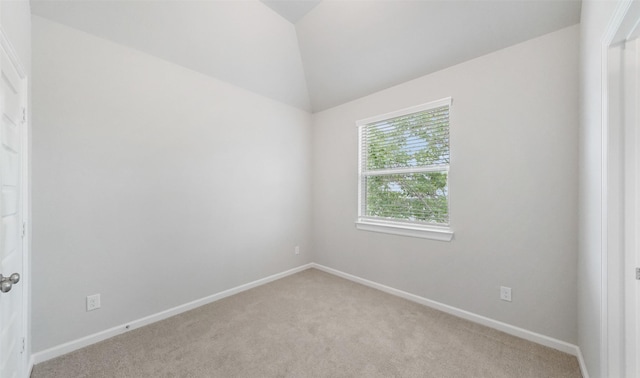 2016 Windsor Meadow Trce, Houston, TX 77051 - empty room with light colored carpet and vaulted ceiling