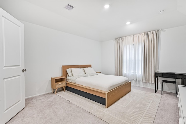 19911 Paros Island Dr, Hockley, TX 77447 - bedroom featuring light colored carpet and recessed lighting