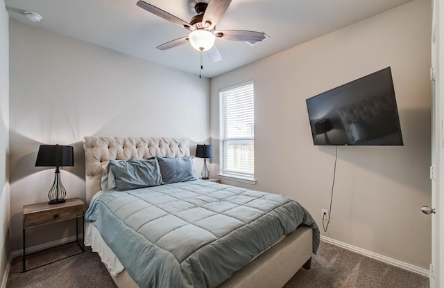15023 Eves Necklace Ct, Cypress, TX 77433 - bedroom featuring carpet floors and a ceiling fan