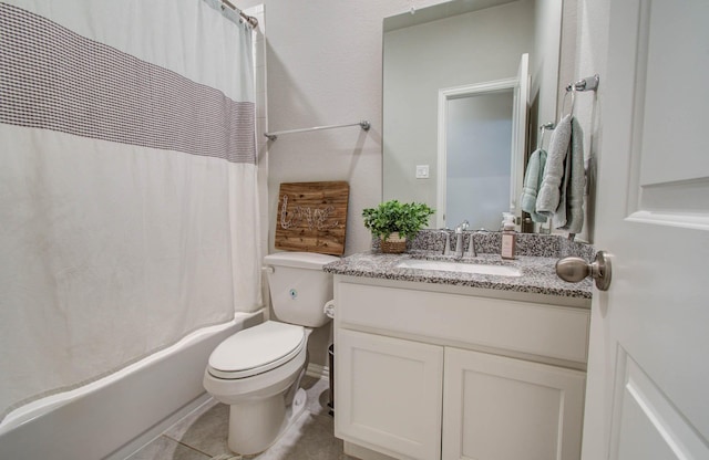 15023 Eves Necklace Ct, Cypress, TX 77433 - full bath featuring vanity, shower / tub combo, and tile patterned flooring