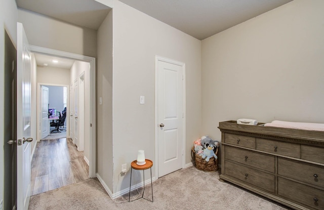15023 Eves Necklace Ct, Cypress, TX 77433 - bedroom with light colored carpet and baseboards