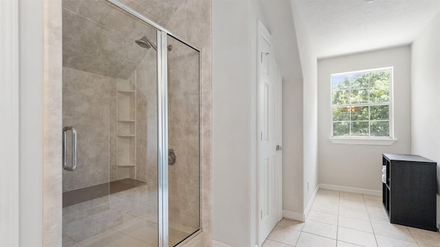 27938 Deer Run St, Montgomery, TX 77356 - full bathroom with tile patterned floors and a shower stall