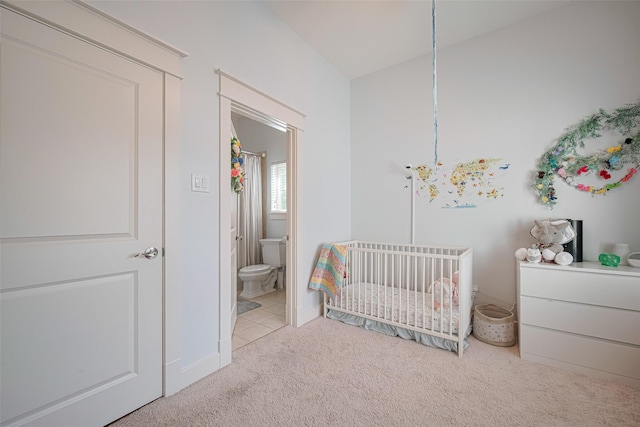 5307 Nett St Unit C, Houston, TX 77007 - bedroom with a crib and carpet floors