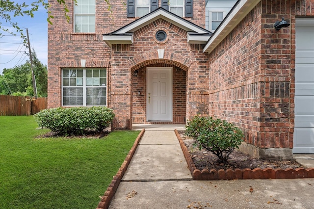 7347 Liberty Ridge Ln, Houston, TX 77049 - property entrance featuring brick siding