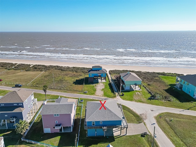 3401 Sand Castle Ln, Port Bolivar, TX 77650 - aerial view of extended coastline