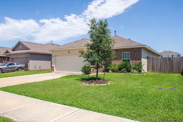 4430 Misty Woods Trl, Richmond, TX 77469 - single story home featuring brick siding, a garage, and driveway