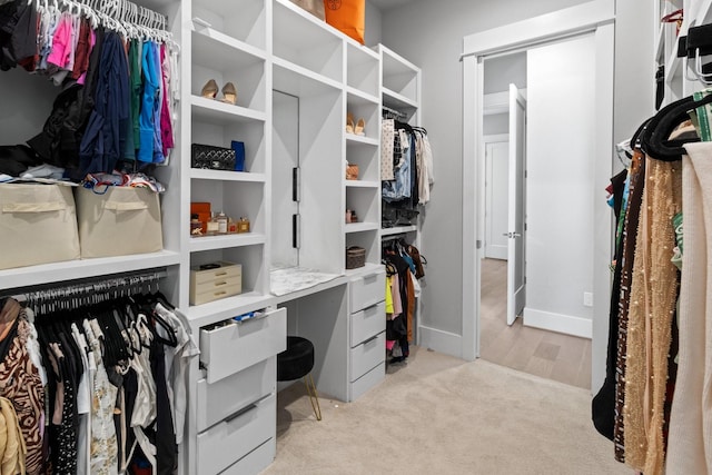 1617 Wheeler St Unit C, Houston, TX 77004 - walk in closet with light colored carpet