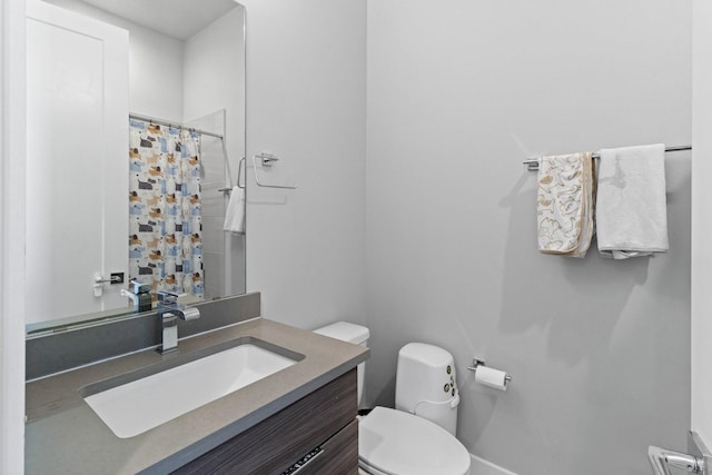 1617 Wheeler St Unit C, Houston, TX 77004 - bathroom featuring vanity and a shower with shower curtain