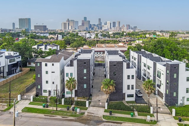 1617 Wheeler St Unit C, Houston, TX 77004 - aerial view of city skyline