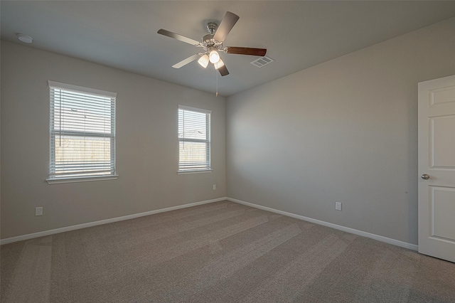1452 Sundown Glen Ln, Katy, TX 77493 - unfurnished room with a ceiling fan and light carpet