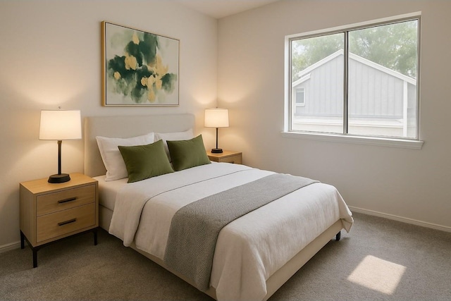 12922 Wirevine Ln, Houston, TX 77072 - carpeted bedroom with baseboards