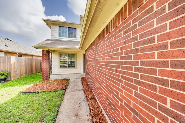 12511 Garden Gale Ln, Houston, TX 77044 - entrance to property featuring brick siding