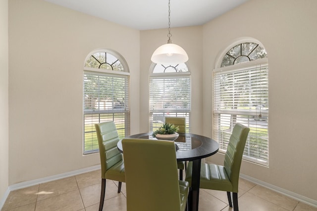 15006 Zenith Glen Ln, Cypress, TX 77429 - dining area featuring light tile patterned flooring
