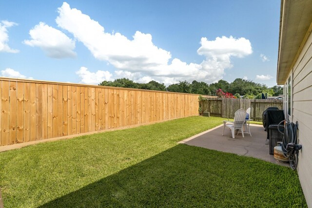 15006 Zenith Glen Ln, Cypress, TX 77429 - fenced backyard with a patio