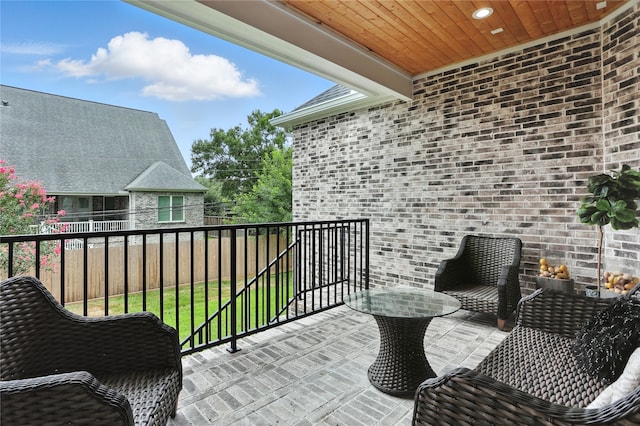 4951 Glenmeadow Dr, Houston, TX 77096 - view of balcony