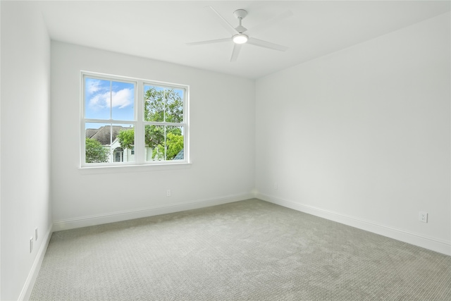 4951 Glenmeadow Dr, Houston, TX 77096 - spare room with carpet floors and a ceiling fan