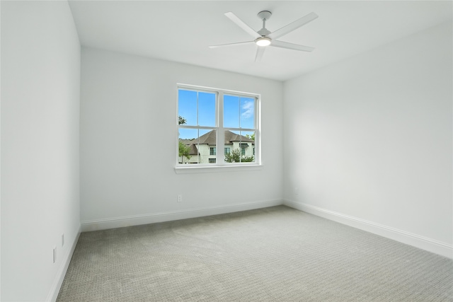 4951 Glenmeadow Dr, Houston, TX 77096 - spare room with carpet flooring and a ceiling fan