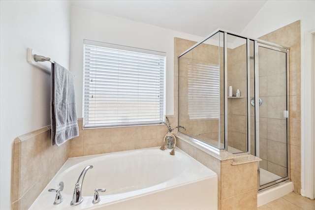 6910 Lamar Park Ln, Houston, TX 77049 - full bath featuring a garden tub and a shower stall