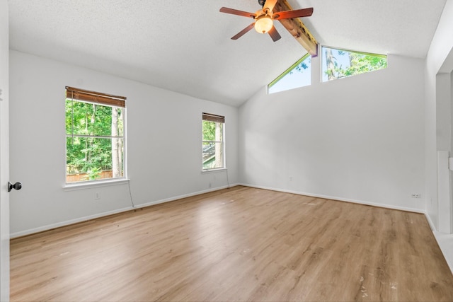 6 Fairmeade Bend Dr, The Woodlands, TX 77381 - spare room with ceiling fan and light wood-style floors