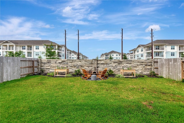 2507 Bay Breeze Dr, Kemah, TX 77565 - view of yard featuring a residential view