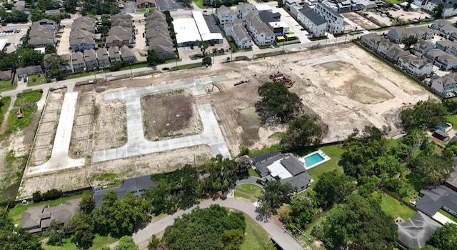 8707 Padua Ln, Houston, TX 77055 - aerial view of property's location with nearby suburban area