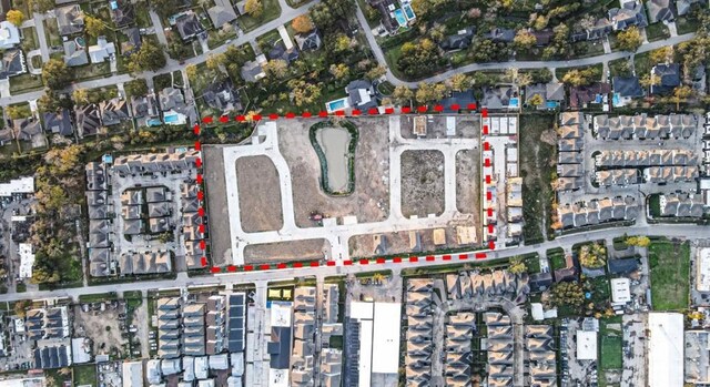 8707 Padua Ln, Houston, TX 77055 - map of property location featuring property boundaries highlighted