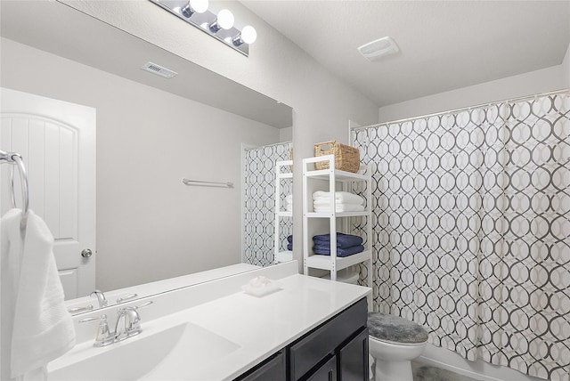 18519 Orono Ridge Trl, Richmond, TX 77407 - bathroom featuring toilet and vanity