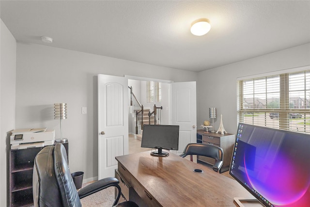 18519 Orono Ridge Trl, Richmond, TX 77407 - office with baseboards