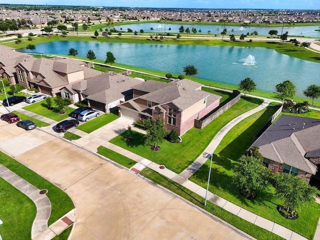 18519 Orono Ridge Trl, Richmond, TX 77407 - aerial view of residential area featuring a large body of water