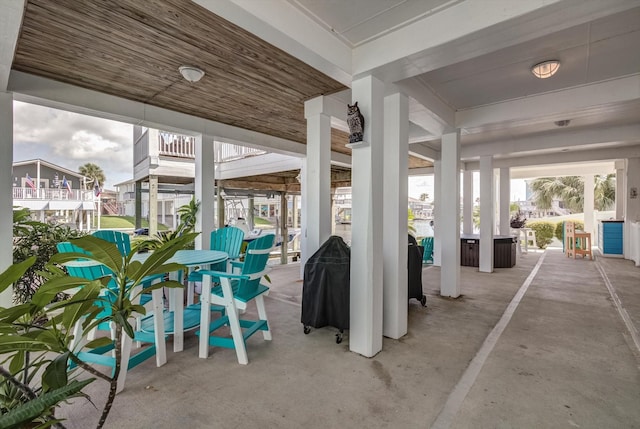 4216 Karankawa Way, Jamaica Beach, TX 77554 - view of patio