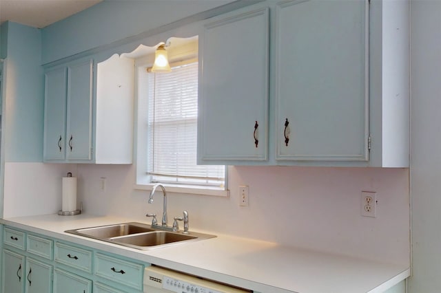 826 Kentucky St, Deer Park, TX 77536 - kitchen featuring light countertops and dishwasher