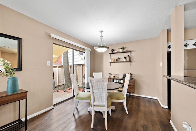 2211 S Kirkwood Rd Unit 23, Houston, TX 77077 - dining room with wood finished floors