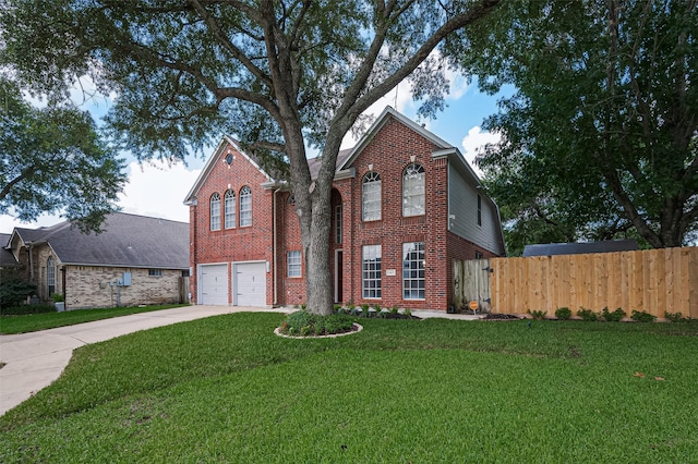 3402 Santa Catalina Ct, Katy, TX 77450 - traditional-style home featuring brick siding, driveway, and a garage