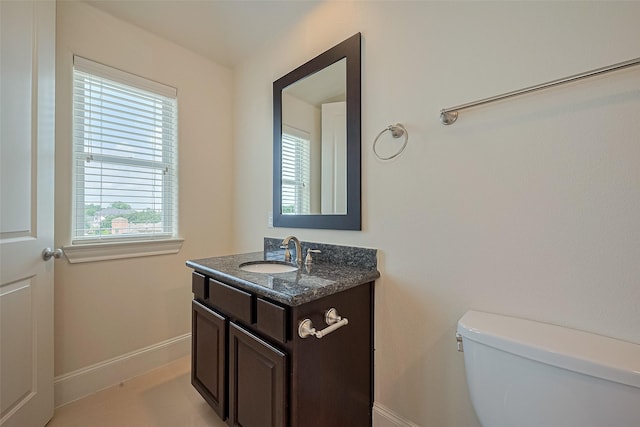 1035 E 28th St, Houston, TX 77009 - half bathroom featuring toilet and vanity