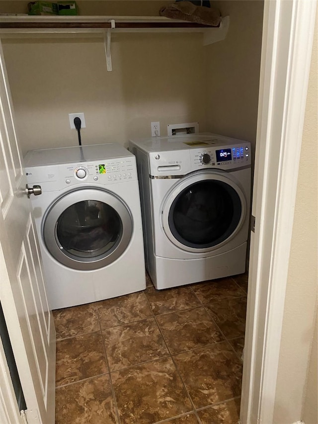 8615 Debbie Terrace Dr, Cypress, TX 77433 - washroom with washer and dryer