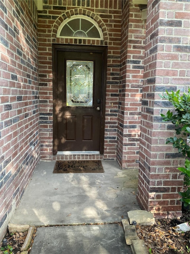 8615 Debbie Terrace Dr, Cypress, TX 77433 - property entrance with brick siding