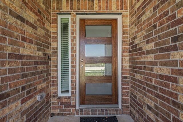 2204 Port Jackson, Texas City, TX 77568 - property entrance featuring brick siding
