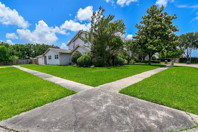 7719 Apache Plume Dr, Houston, TX 77071 - view of property exterior featuring a garage