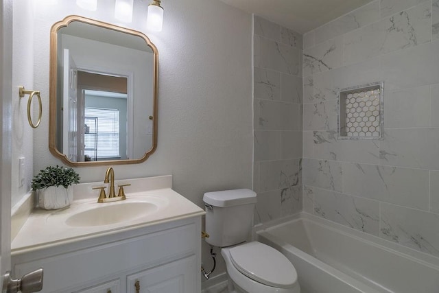 4310 Peppermint Hill Ln, Richmond, TX 77469 - full bathroom with vanity and shower / tub combination