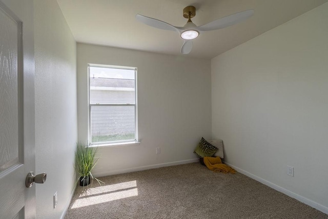 4310 Peppermint Hill Ln, Richmond, TX 77469 - carpeted empty room featuring a ceiling fan and baseboards