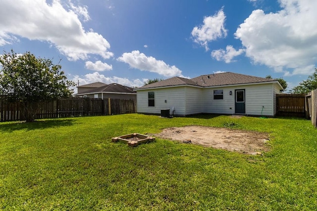 4310 Peppermint Hill Ln, Richmond, TX 77469 - back of house with a fenced backyard