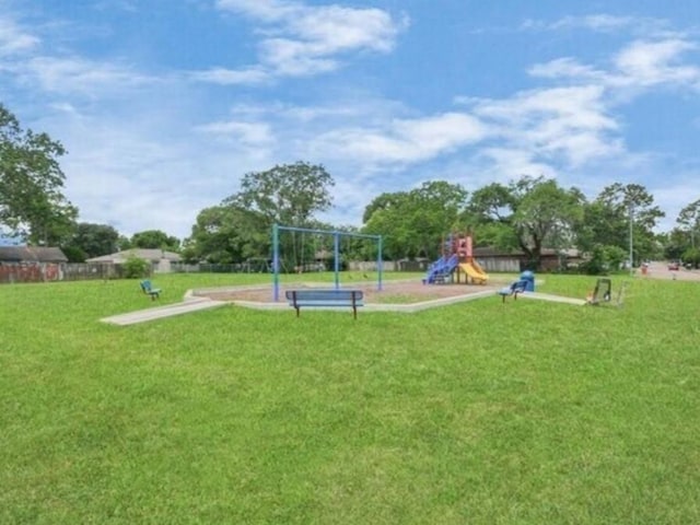 4803 Beechaven St, Houston, TX 77053 - community jungle gym featuring a yard