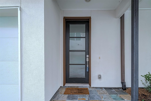 2205 Colorado St, Houston, TX 77007 - entrance to property featuring stucco siding