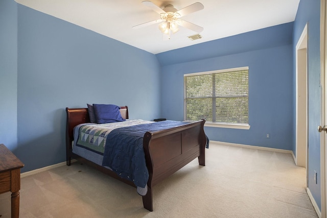 4619 Jade Green Ct, Houston, TX 77059 - bedroom with light carpet and ceiling fan