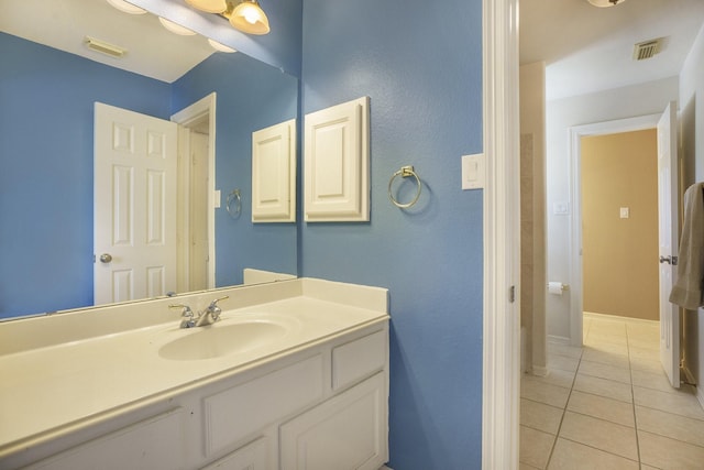 4619 Jade Green Ct, Houston, TX 77059 - bathroom featuring vanity and tile patterned flooring