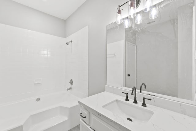 550 Wilcrest Dr Unit 550, Houston, TX 77042 - full bath with vanity and bathing tub / shower combination
